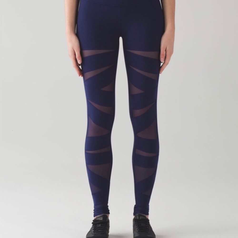 Lululemon tech mesh high rise
